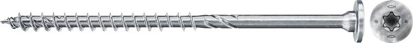 Stufensenkkopfschraube Power-Fast II 5x120, TX25, Teilgewinde, galv. verzinkt blau passiviert VPE 100