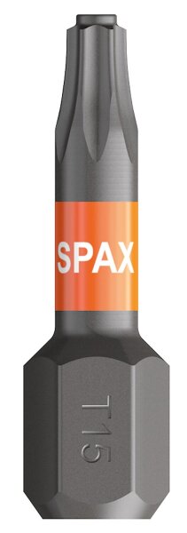 Bit SPAX® T - STAR Plus T 15 VPE 5 Stück
