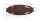 Schlossriegel DURAVIS® 90 x 44 mm, mit rundem Griff, rostbraun, Material: Stahl, blau verzinkt