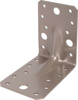 Schwerlast-Winkelverbinder 90 x 90 x 65 mm, mit Sicke...