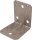 Schwerlast-Winkelverbinder 105 x 105 x 90 mm, mit Sicke DURAVIS® Material: Stahl, sendzimirverzinkt, perlbeige RAL 1035