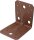 Schwerlast-Winkelverbinder 105 x 105 x 90 mm, mit Sicke DURAVIS® Material: Stahl, sendzimirverzinkt, perlbeige RAL 1035