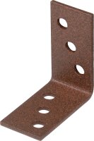 Winkelverbinder DURAVIS® 40 x 40 x 20 mm, Material: Stahl, sendzimirverzinkt, Oberfläche: perlbeige RAL 1035