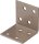 Winkelverbinder DURAVIS® 40 x 40 x 40 mm, Material: Stahl, sendzimirverzinkt, Oberfläche: rostbraun