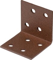 Winkelverbinder DURAVIS® 40 x 40 x 40 mm, Material: Stahl, sendzimirverzinkt, Oberfläche: schwarz-diamant