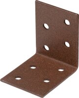 Winkelverbinder DURAVIS® 50 x 50 x 40 mm, Material: Stahl, sendzimirverzinkt, Oberfläche: schwarz-diamant