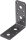 Winkelverbinder DURAVIS® 90 x 90 x 40 mm, Material: Stahl, sendzimirverzinkt, Oberfläche: schwarz-diamant