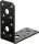 Winkelverbinder DURAVIS® 90 x 90 x 40 mm, Material: Stahl, sendzimirverzinkt, Oberfläche: schwarz-diamant