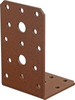 Winkelverbinder DURAVIS® 100 x 60 x 60 mm, Material: Stahl, sendzimirverzinkt, Oberfläche: rostbraun