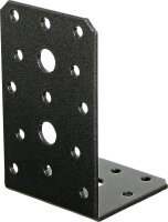 Winkelverbinder DURAVIS® 100 x 60 x 60 mm, Material: Stahl, sendzimirverzinkt, Oberfläche: schwarz-diamant