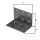 Lochplattenwinkel DURAVIS® 40 x 40 x 60 mm, Material: Stahl, sendzimirverzinkt, Oberfläche: rostbraun
