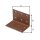 Lochplattenwinkel DURAVIS® 40 x 40 x 60 mm, Material: Stahl, sendzimirverzinkt, Oberfläche: rostbraun