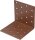 Lochplattenwinkel DURAVIS® 80 x 80 x 80 mm, Material: Stahl, sendzimirverzinkt, Oberfläche: schwarz-diamant