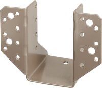 Balkenschuh DURAVIS® 60 x 100 mm, Typ A, Material: Stahl, sendzimirverzinkt, Oberfläche: perlbeige RAL 1035