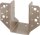 Balkenschuh DURAVIS® 60 x 100 mm, Typ A, Material: Stahl, sendzimirverzinkt, Oberfläche: perlbeige RAL 1035