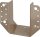 Balkenschuh DURAVIS® 80 x 120 mm, Typ A, Material: Stahl, sendzimirverzinkt, Oberfläche: perlbeige RAL 1035