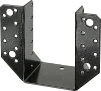 Balkenschuh DURAVIS® 80 x 120 mm, Typ A, Material: Stahl, sendzimirverzinkt, Oberfläche: schwarz-diamant
