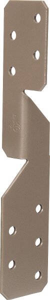 Sparren-Pfettenanker DURAVIS® 170 universal, Material: Stahl, sendzimirverzinkt, Oberfläche: perlbeige RAL 1035