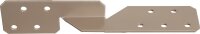 Sparren-Pfettenanker DURAVIS® 170 universal, Material: Stahl, sendzimirverzinkt, Oberfläche: perlbeige RAL 1035
