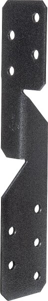 Sparren-Pfettenanker DURAVIS® 170 universal, Material: Stahl, sendzimirverzinkt, Oberfläche: schwarz-diamant