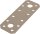 Flachverbinder DURAVIS® 96 x 35 x 2,5 mm, Material: Stahl, sendzimirverzinkt, Oberfläche: perlbeige RAL 1035