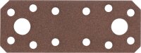 Flachverbinder DURAVIS® 96 x 35 x 2,5 mm, Material: Stahl, sendzimirverzinkt, Oberfläche: schwarz-diamant