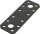 Flachverbinder DURAVIS® 96 x 35 x 2,5 mm, Material: Stahl, sendzimirverzinkt, Oberfläche: schwarz-diamant