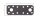 Flachverbinder DURAVIS® 96 x 35 x 2,5 mm, Material: Stahl, sendzimirverzinkt, Oberfläche: schwarz-diamant