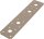 Flachverbinder DURAVIS® 180 x 40 x 3,0 mm, Material: Stahl, sendzimirverzinkt, Oberfläche: perlbeige RAL 1035