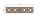 Flachverbinder DURAVIS® 180 x 40 x 3,0 mm, Material: Stahl, sendzimirverzinkt, Oberfläche: perlbeige RAL 1035