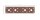 Flachverbinder DURAVIS® 180 x 40 x 3,0 mm, Material: Stahl, sendzimirverzinkt, Oberfläche: rostbraun