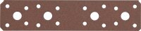 Flachverbinder DURAVIS® 180 x 40 x 3,0 mm, Material: Stahl, sendzimirverzinkt, Oberfläche: schwarz-diamant