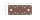 Flachverbinder DURAVIS® 133 x 55 x 2,5 mm, Material: Stahl, sendzimirverzinkt, Oberfläche: rostbraun