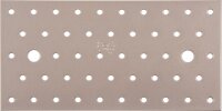 Lochplatte DURAVIS® 200 x 100 x 2 mm, Material: Stahl, sendzimirverzinkt, Oberfläche: rostbraun