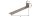 Flachstahl-Betonanker DURAVIS® 205 x 40 x 40 mm, Material: Stahl, sendzimirverzinkt, Oberfläche: perlbeige RAL 1035