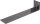 Flachstahl-Betonanker DURAVIS® 205 x 40 x 40 mm, Material: Stahl, sendzimirverzinkt, Oberfläche: schwarz-diamant
