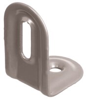 Verstellwinkel DURAVIS® 2 x 40 x 22 mm, geprägt, Material: Stahl, blau verzinkt, Oberfläche: rostbraun