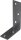 Balkenwinkel DURAVIS® 75 x 100 x 30 mm, ungleichschenklig, Material: Stahl, blau verzinkt, Oberfläche: schwarz-diamant