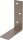 Balkenwinkel DURAVIS® 75 x 100 x 30 mm, ungleichschenklig, Material: Stahl, blau verzinkt, Oberfläche: schwarz-diamant