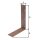 Balkenwinkel DURAVIS® 160 x 240 x 50 mm, ungleichschenklig, Material: Stahl, blau verzinkt, Oberfläche: rostbraun