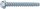 Beton- & Mauerwerkschraube Multi-Monti plus Sechskantkopf 10,0 x 90mm, VPE 25