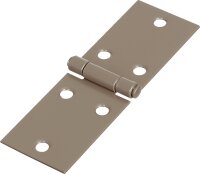 Tischband DURAVIS® 32 x 100 x 1,5 mm, Material: Stahl, blau verzinkt, Oberfläche: perlbeige RAL 1035