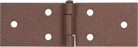 Tischband DURAVIS® 32 x 100 x 1,5 mm, Material: Stahl, blau verzinkt, Oberfläche: schwarz-diamant