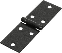 Tischband DURAVIS® 32 x 100 x 1,5 mm, Material: Stahl, blau verzinkt, Oberfläche: schwarz-diamant