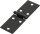 Tischband DURAVIS® 32 x 100 x 1,5 mm, Material: Stahl, blau verzinkt, Oberfläche: schwarz-diamant