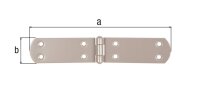 Kistenband DURAVIS® 195 x 35 x 2 mm, Material: Stahl, blau verzinkt, Oberfläche: perlbeige RAL 1035