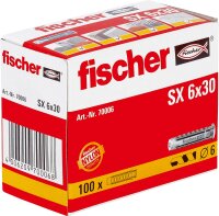 fischer Spreizdübel SX Plus 12 x 60, VPE 25 Stück