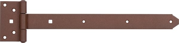 Kreuzgehänge DURAVIS® 391/59 x 103 mm, Material: Stahl, blau verzinkt, Oberfläche: rostbraun