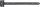 Kreuzgehänge DURAVIS® 591/59 x 103 mm, Material: Stahl, blau verzinkt, Oberfläche: schwarz-diamant