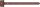 Kreuzgehänge DURAVIS® 591/59 x 103 mm, Material: Stahl, blau verzinkt, Oberfläche: schwarz-diamant